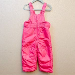 Cat & Jack Hot Pink Overall Snowpants